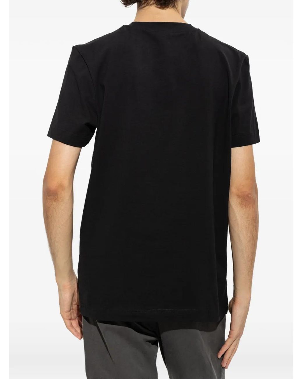 Bogner Black Ryan Logo-Print T-Shirt for men