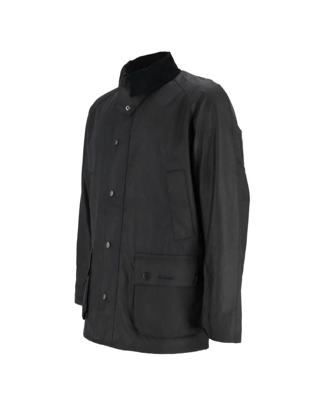 Barbour Black Ashby Waxed Jacket for men