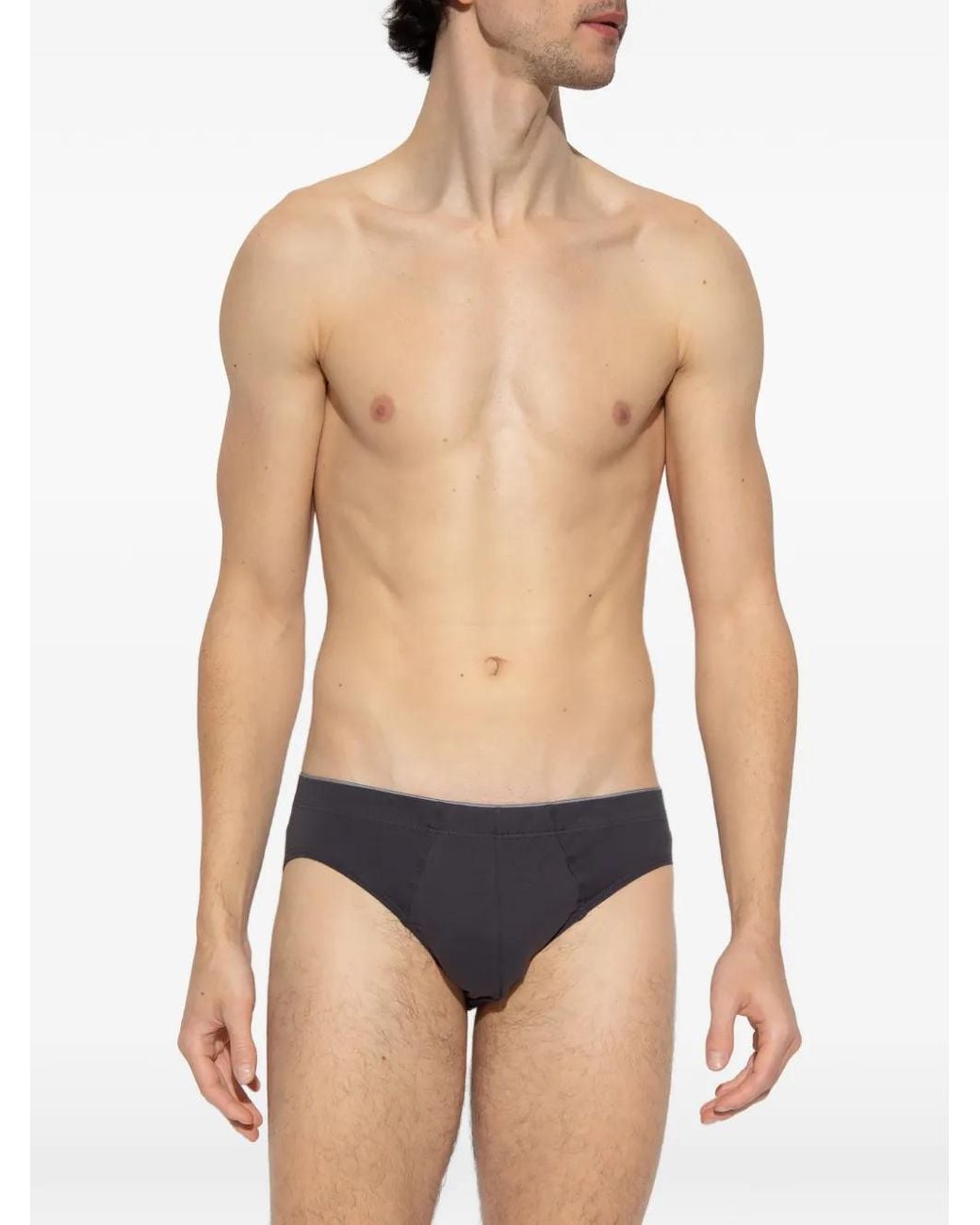 Hanro Blue Cotton Briefs for men