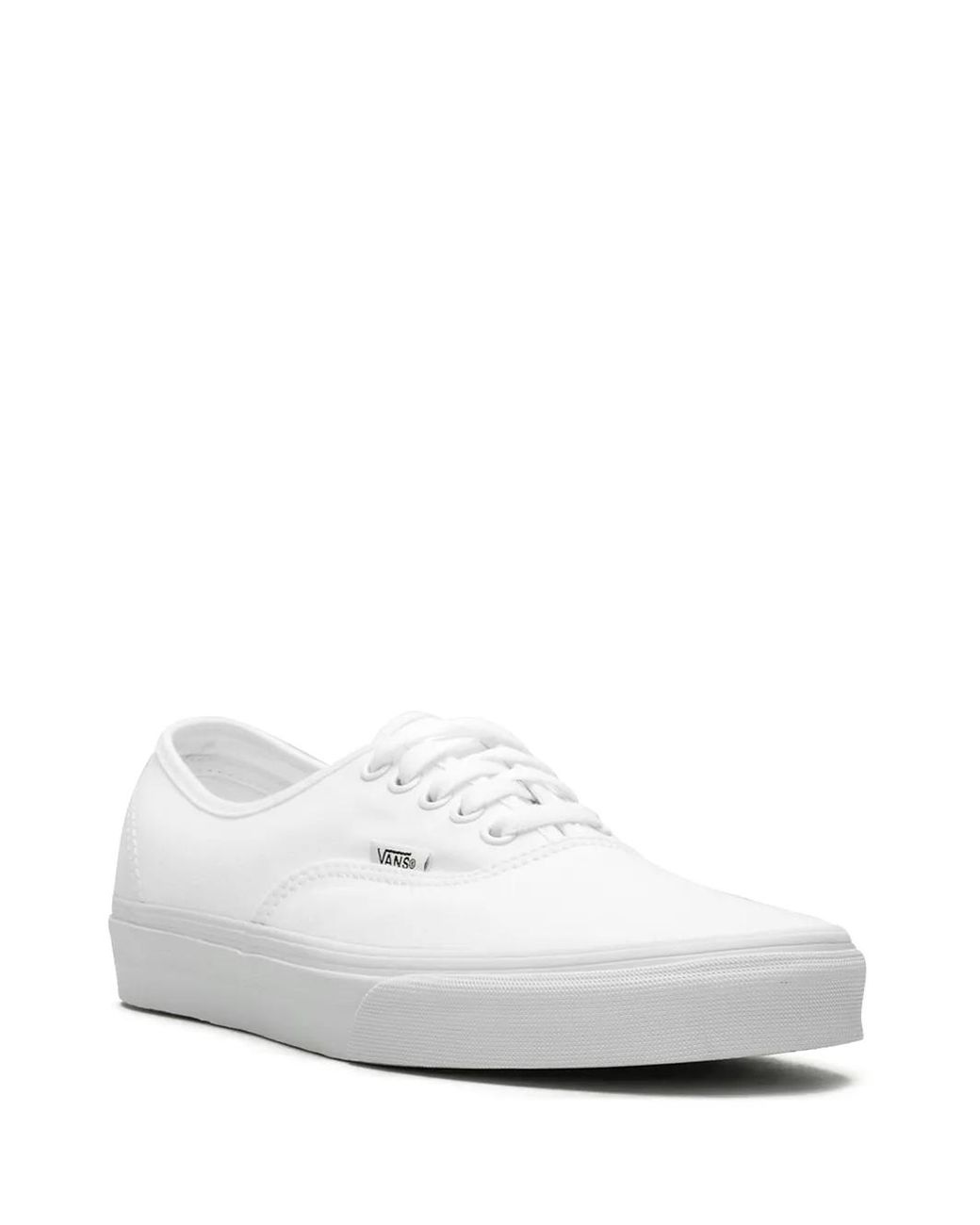 Vans White Authentic Low-Top Sneakers