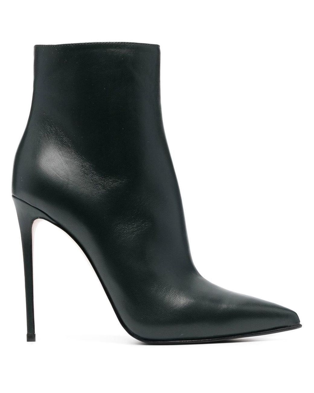 Le Silla Eva Leather Ankle Boots in Green | Lyst