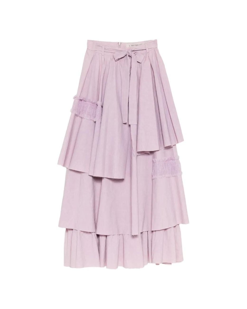A Tentative Atelier Pink Genova Skirt