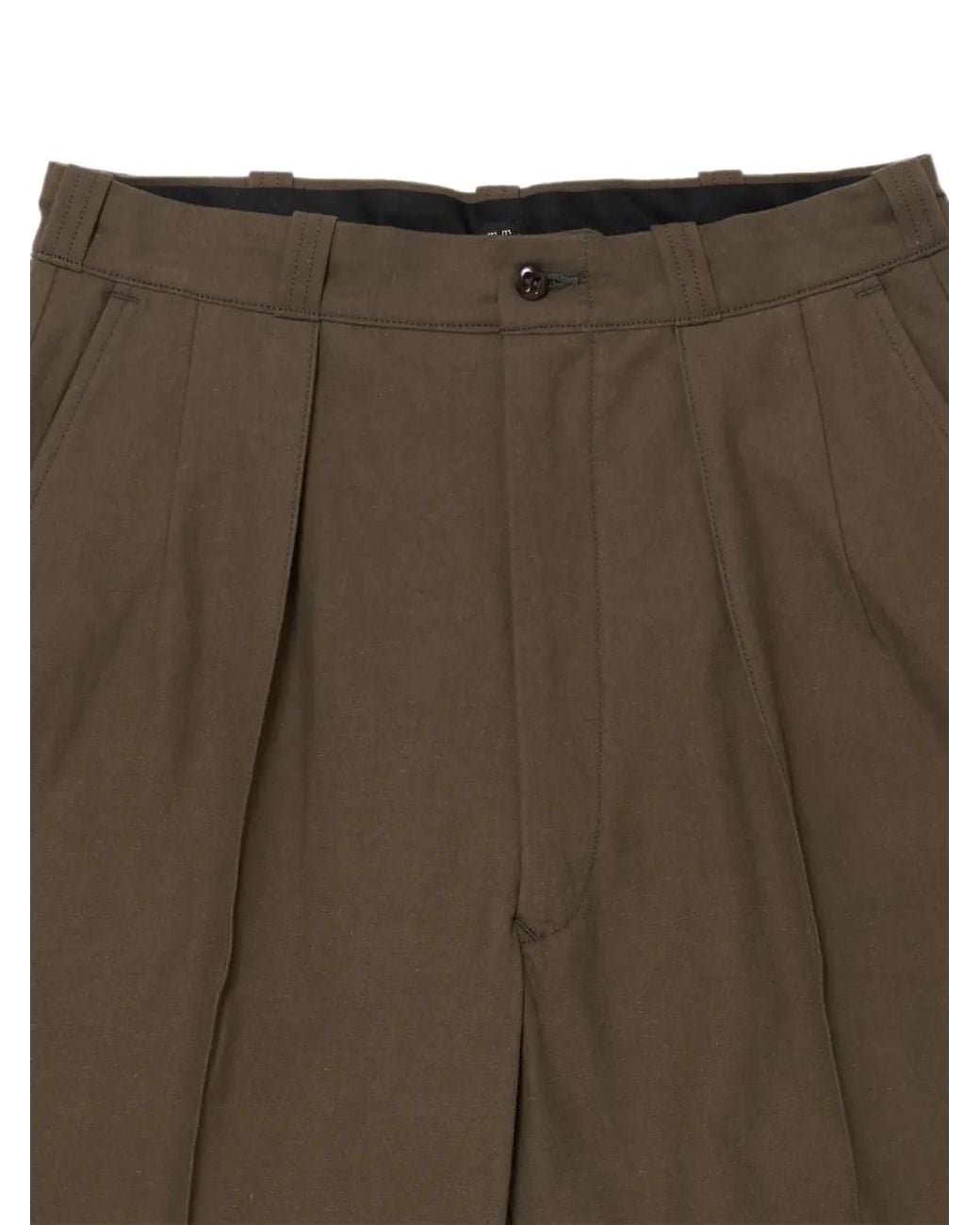 TAIGA TAKAHASHI Brown Lot.215 Tailored Shorts