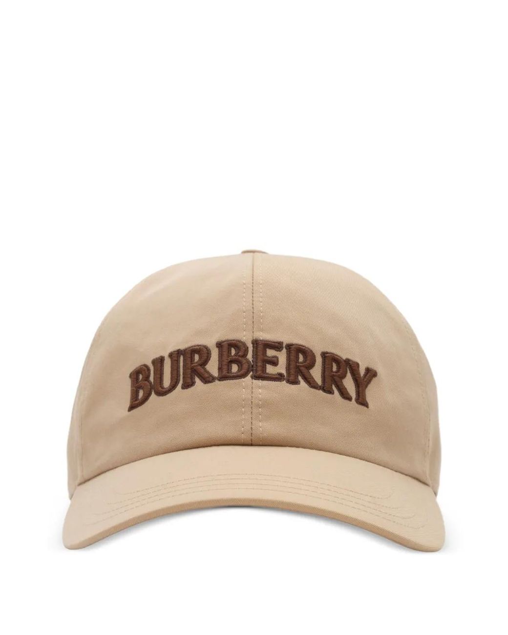Burberry Natural Logo Gabardine Baseball Cap