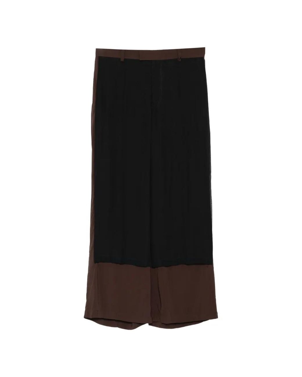 Pantaloni Con Inserti di Undercover in Black