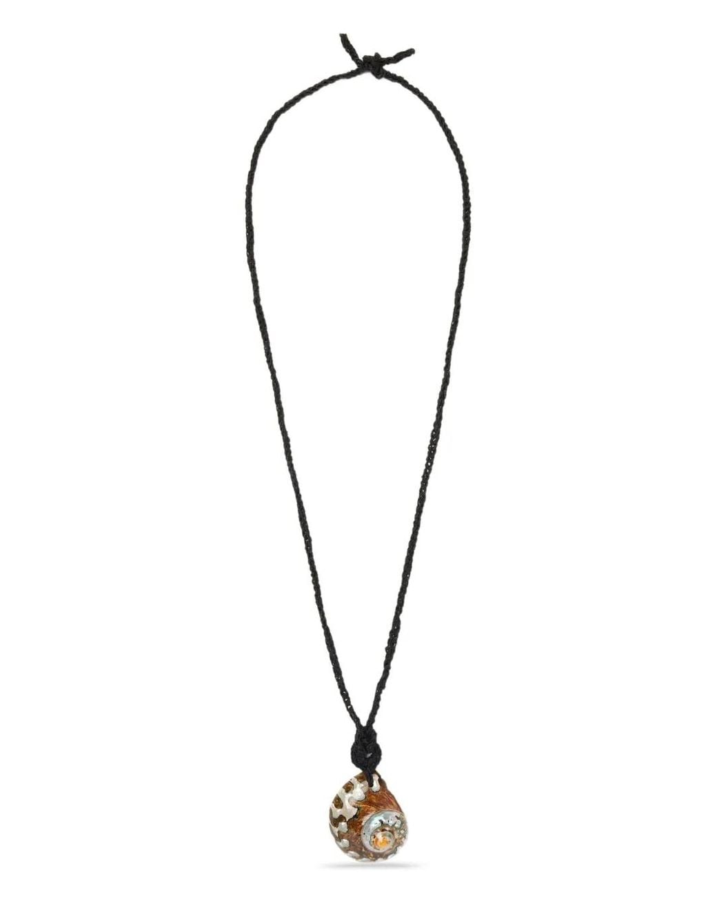 Alanui Brown The Sound Of The Sea Necklace