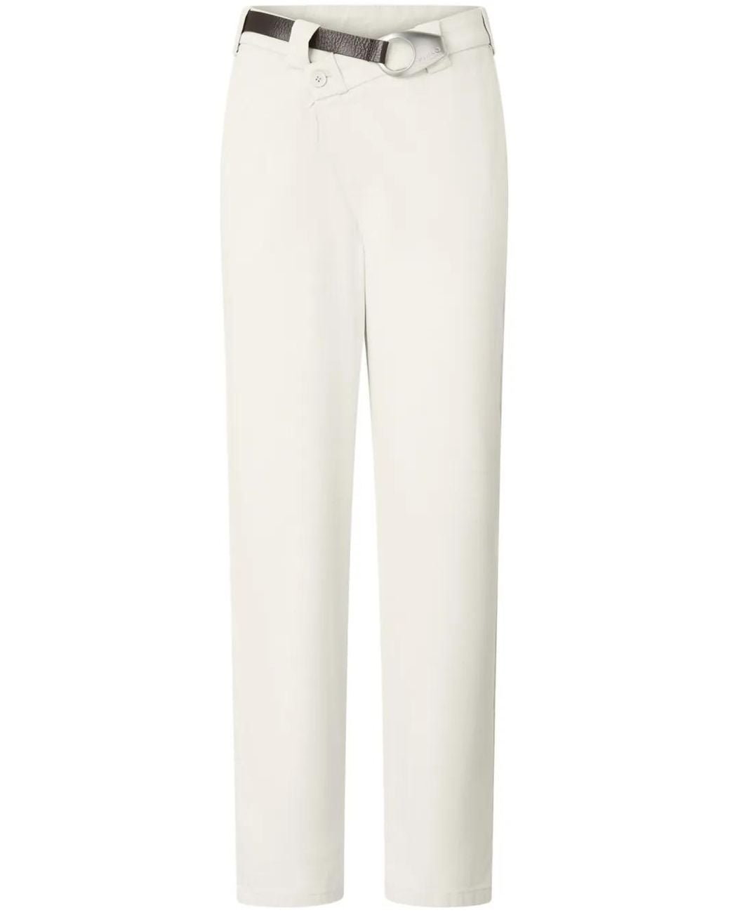 Pinko Straight Broek in het White