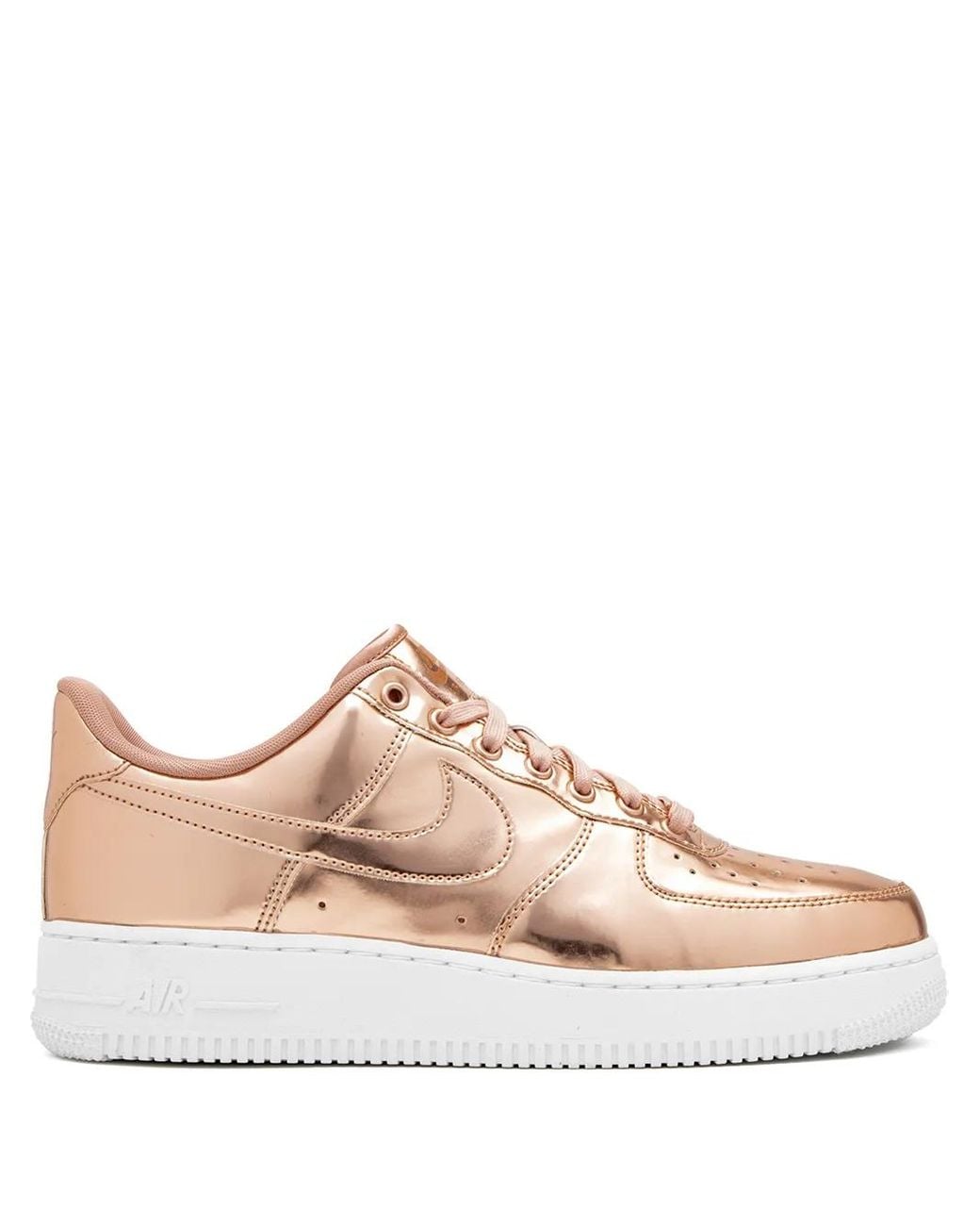 Nike Brown Air Force 1 Sp "Metallic Bronze" Sneakers