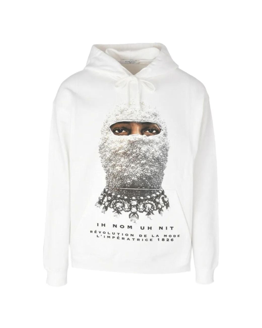 Ih Nom Uh Nit White Mask Future Hoodie for men