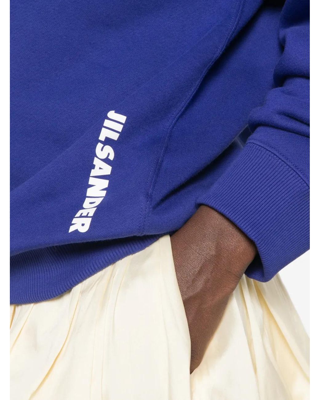 Sudadera Con Logo Estampado Jil Sander de color Purple