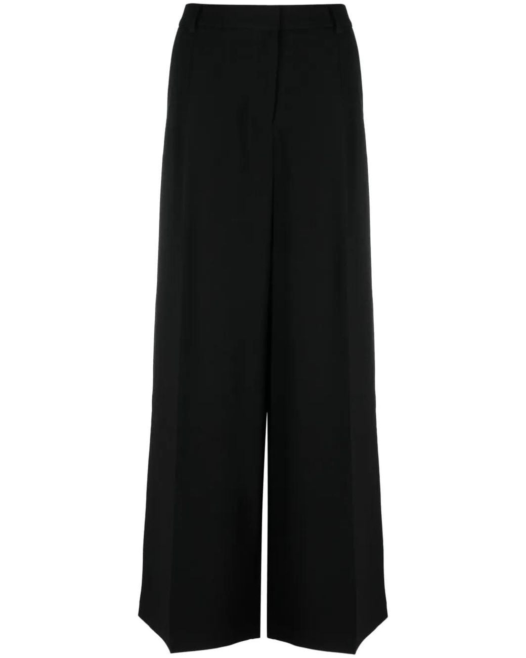 Jonathan Simkhai Black Wide Trousers