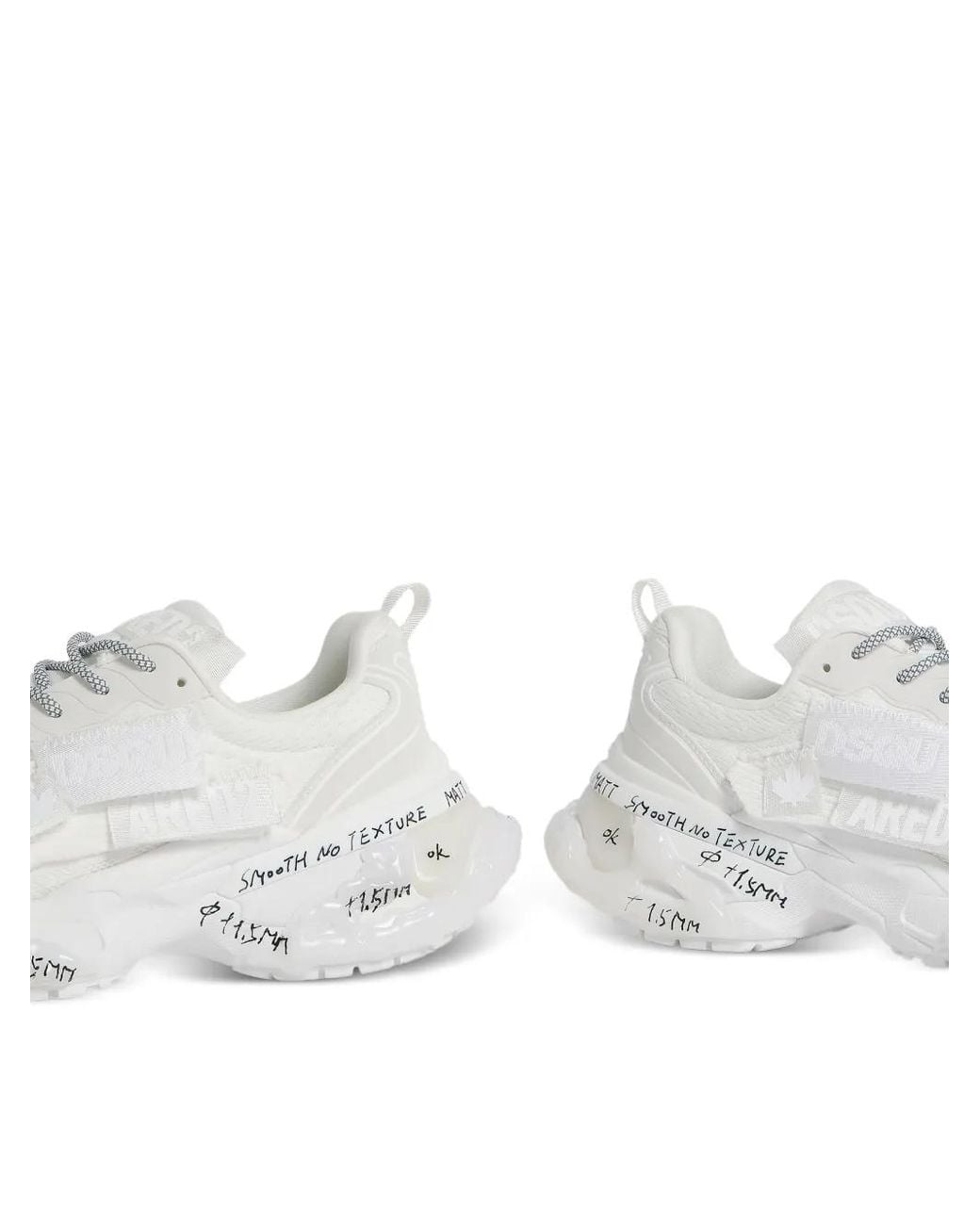 DSquared² Faster Sneakers in White für Herren