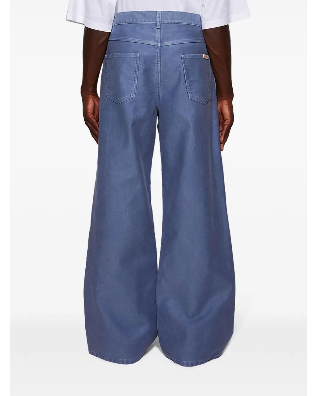 Marni Blue Wide-Leg Jeans for men