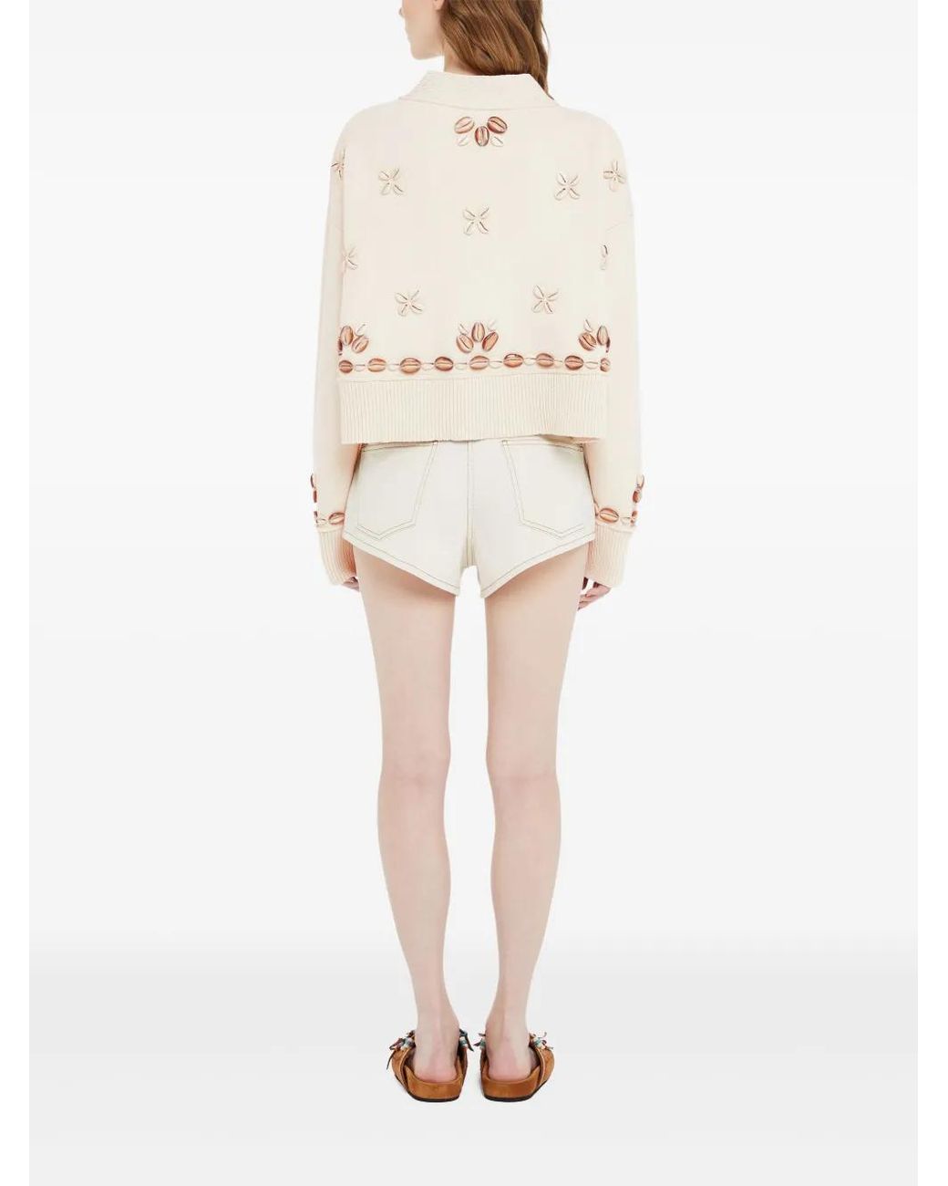 Alanui Natural Ocean Dream Cardigan