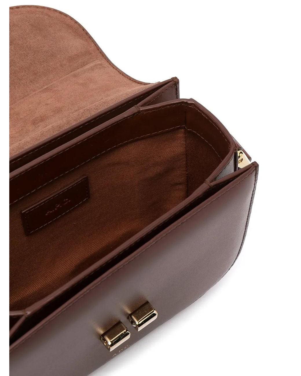 A.P.C. Brown Small Grace Bag