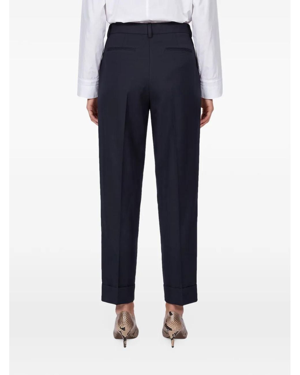 Soeur Blue Felix Pleated Trousers