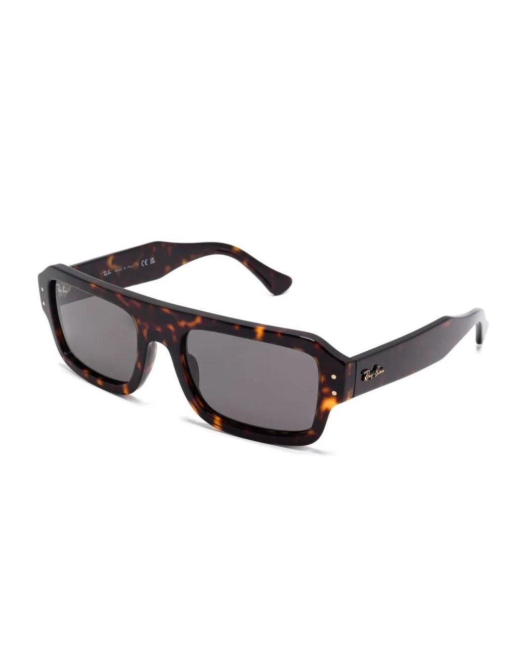 Ray-Ban Brown Flacko Bio-Based Sunglasses