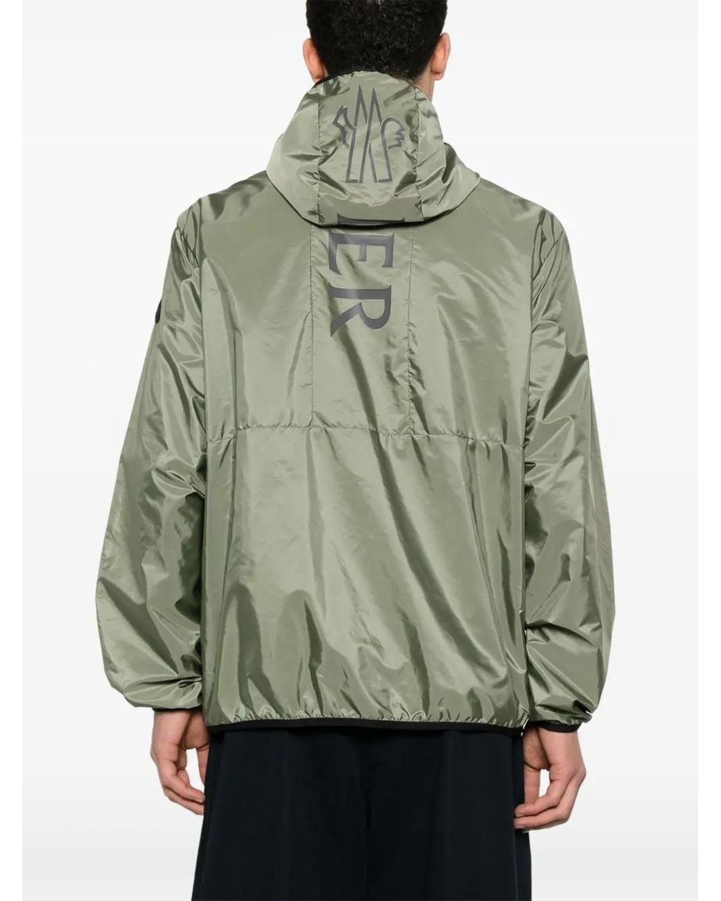 Moncler Green Granier Windbreaker for men