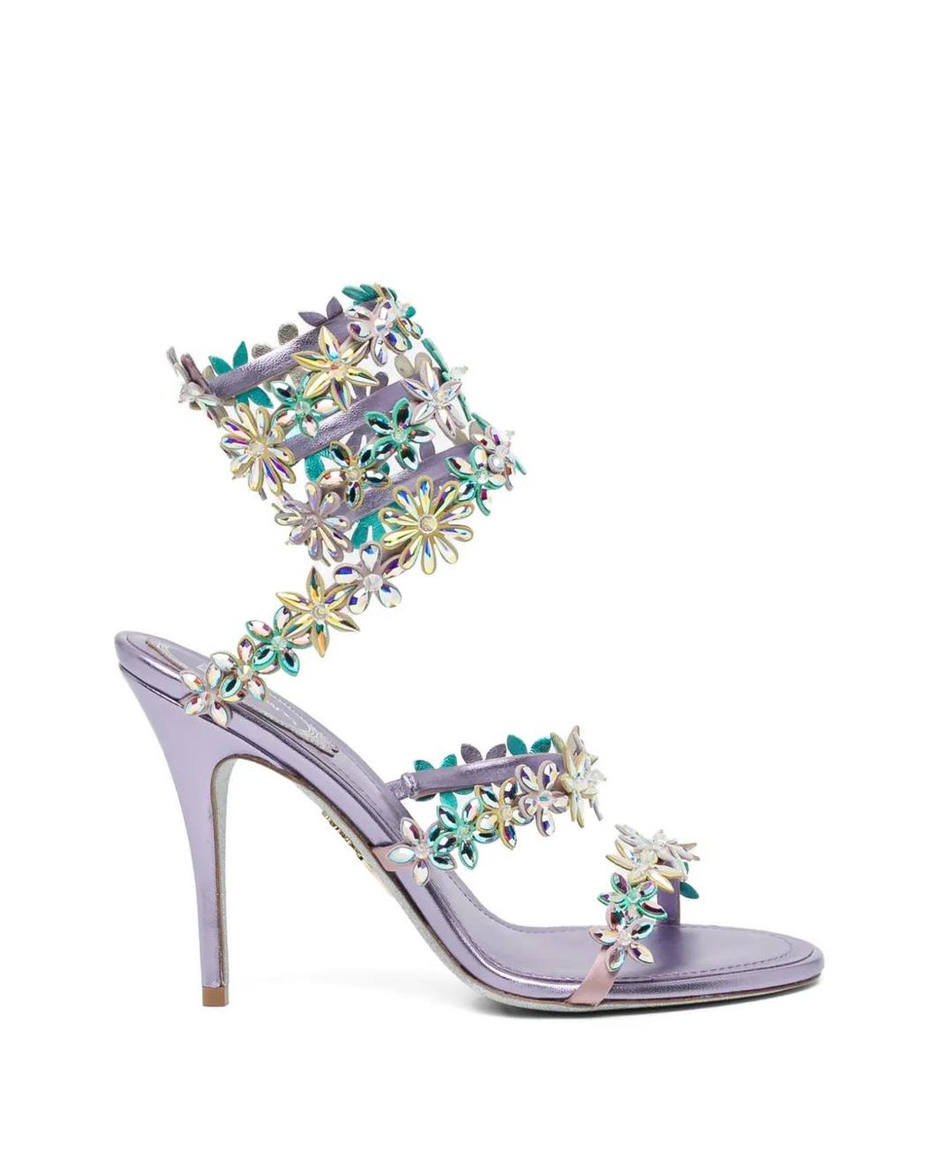 Rene Caovilla Metallic Sandales Eva 80 Mm