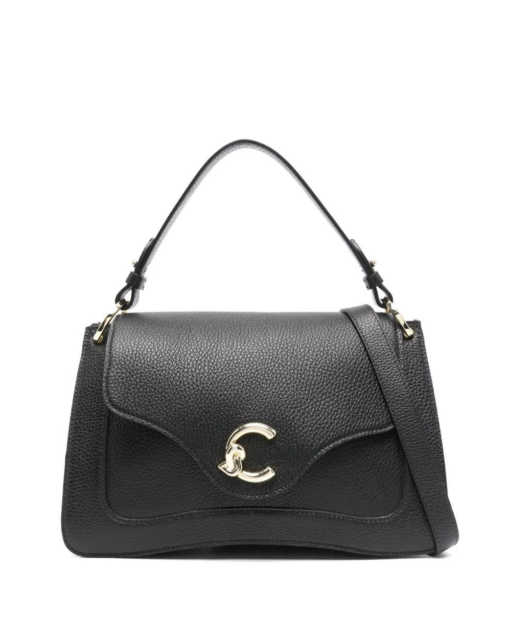 Coccinelle Black C-Me Medium Handbag