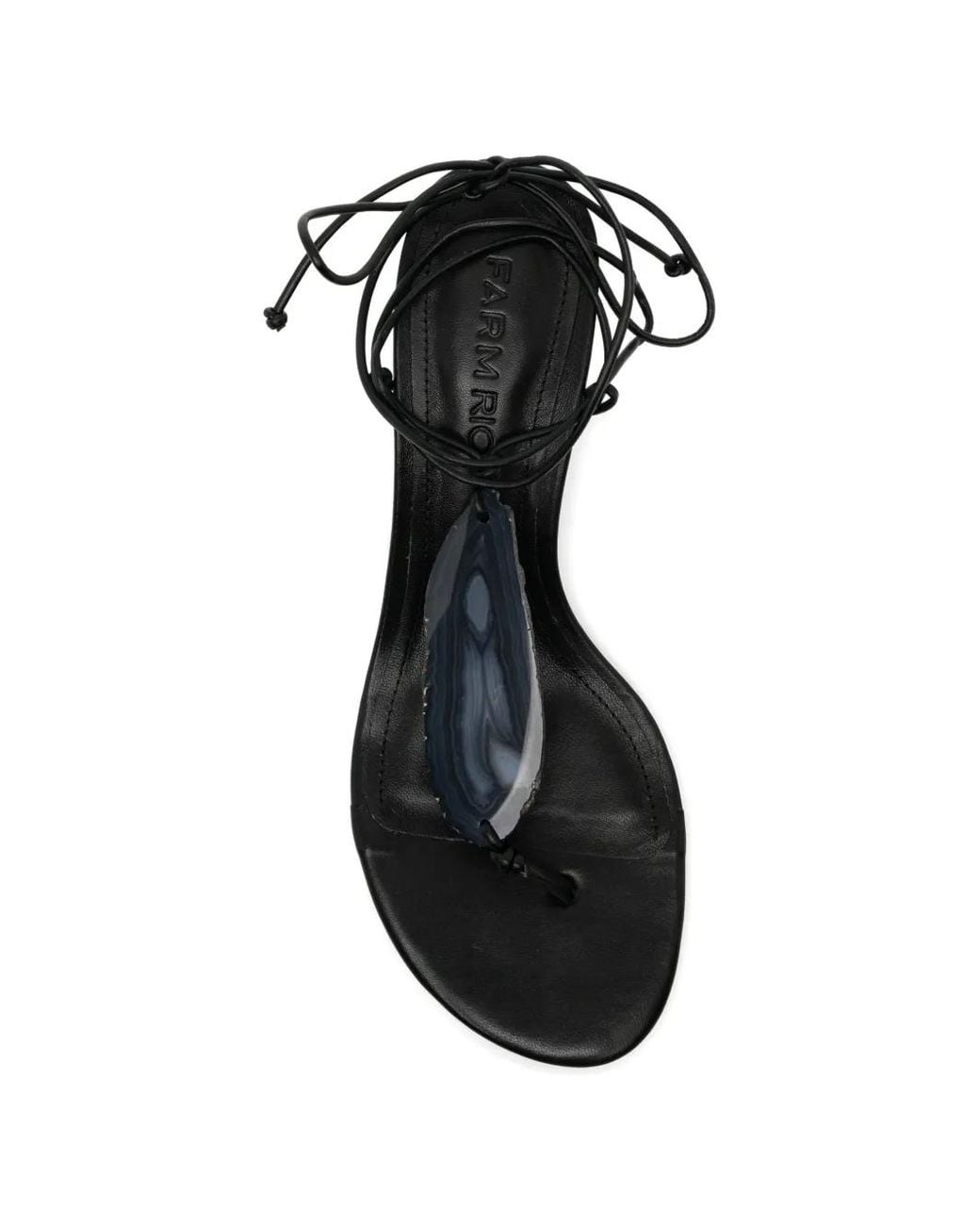 Farm Rio White 30Mm Stone Sandals