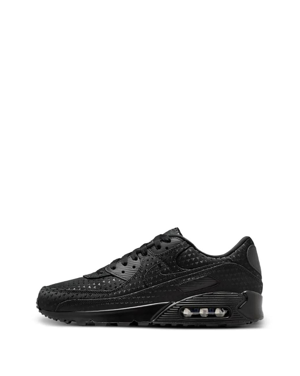 Nike Black Baskets Air Max 90 Premium À Lacets for men