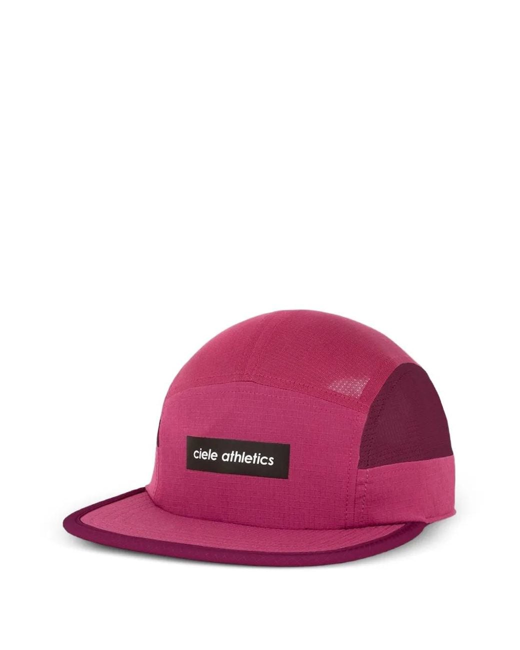 Ciele Athletics Pink Gocap Field Iconic Bar Panelled Cap