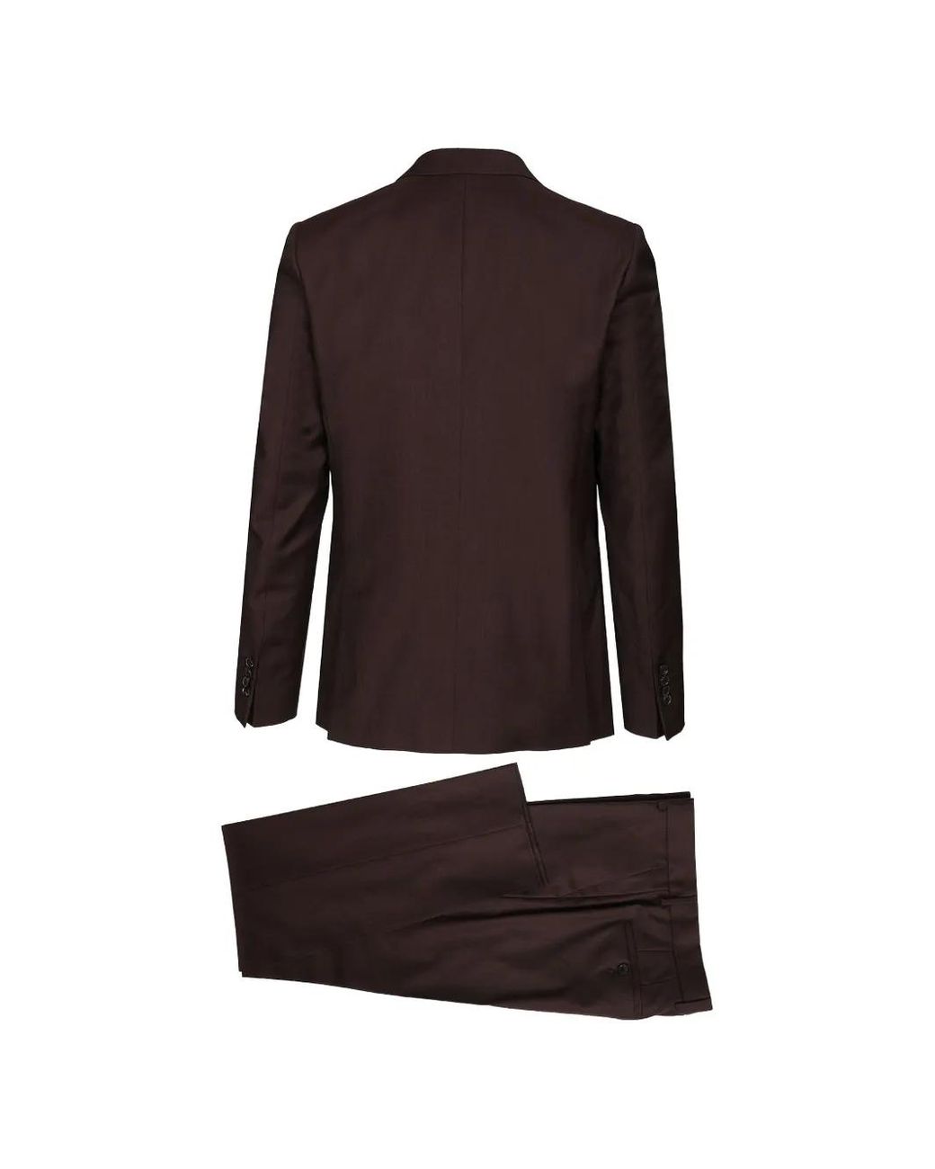 Paul Smith Brown Single-Breasted Suit for men