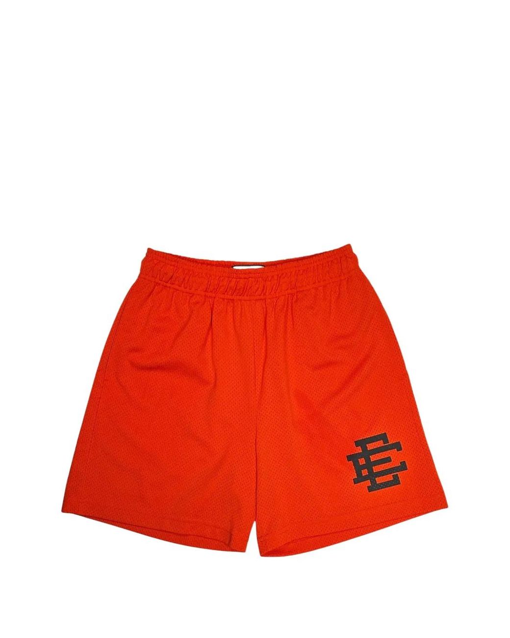 Eric Emanuel Red Logo-Print Shorts for men