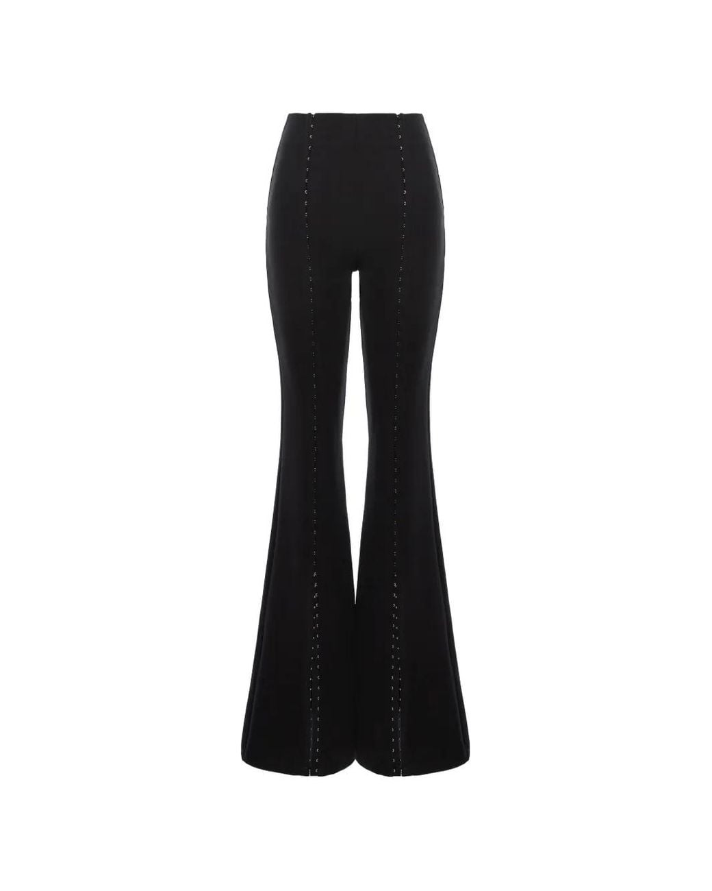 Murmur Broek Met Haak En Oogsluiting in het Black