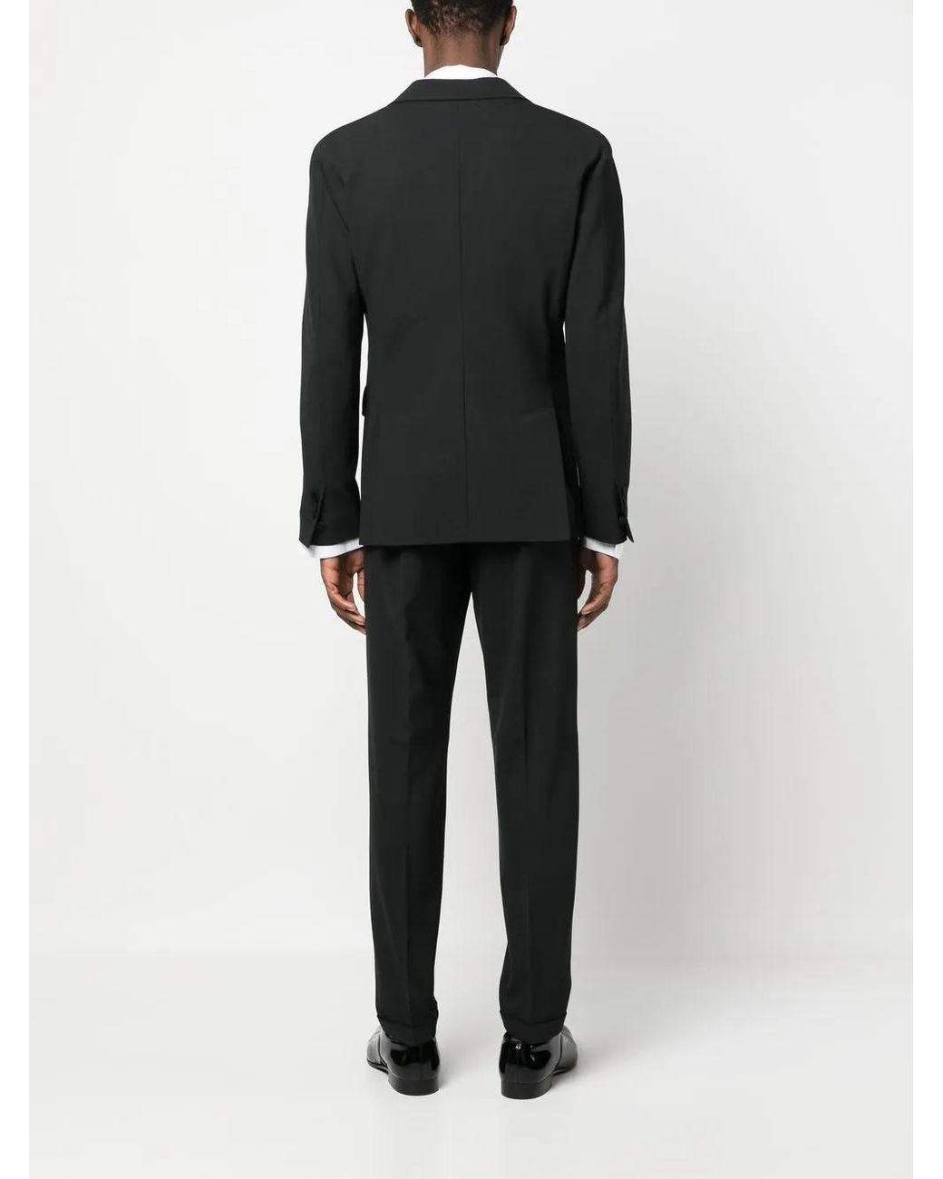 DSquared² Black Tailored Single-Breasted Suit for men