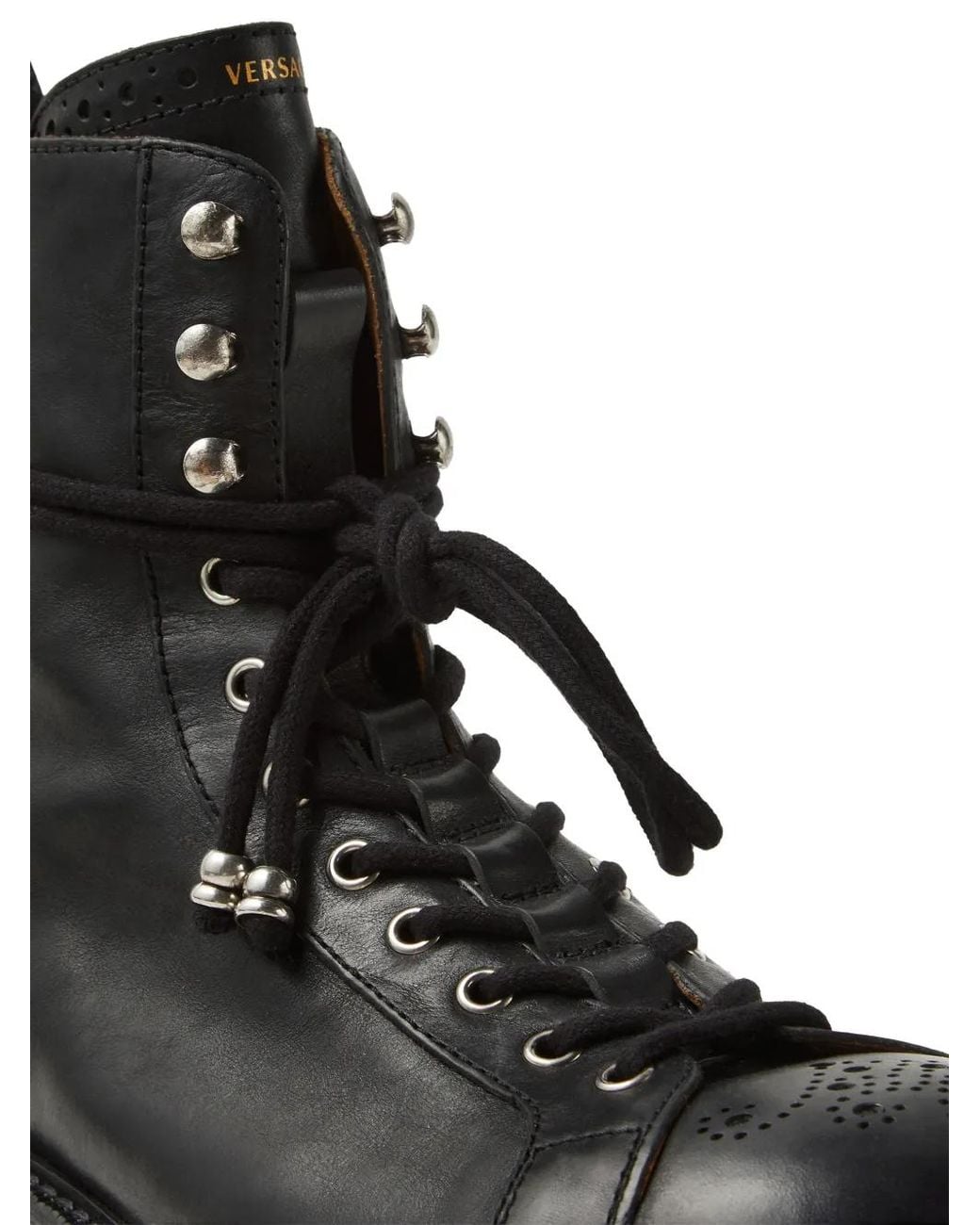 Botas Billy Versace de hombre de color Black