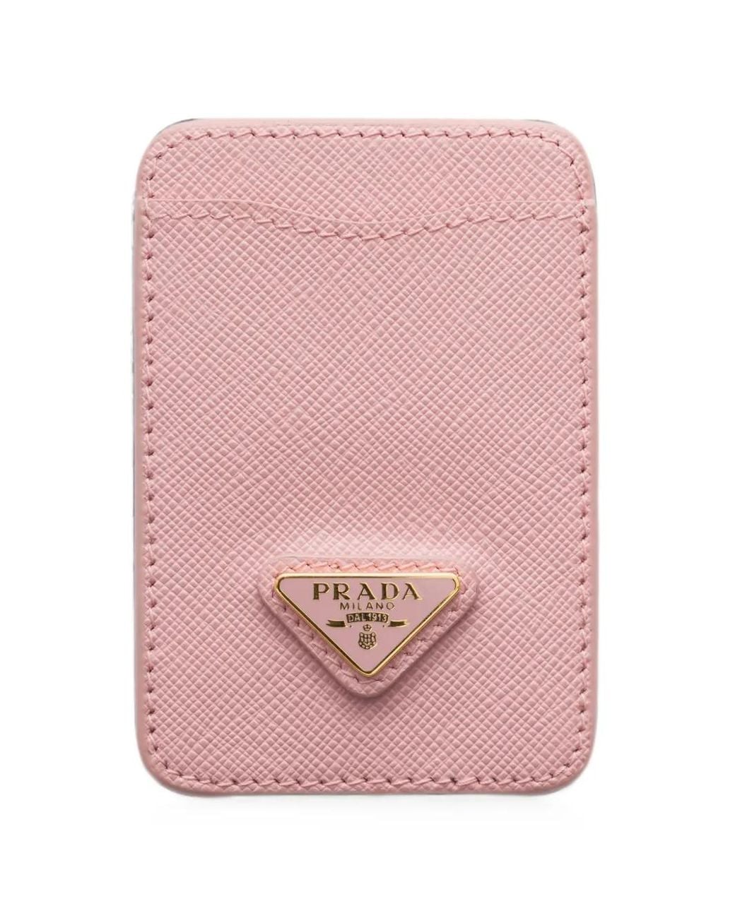 Portacarte di Prada in Pink