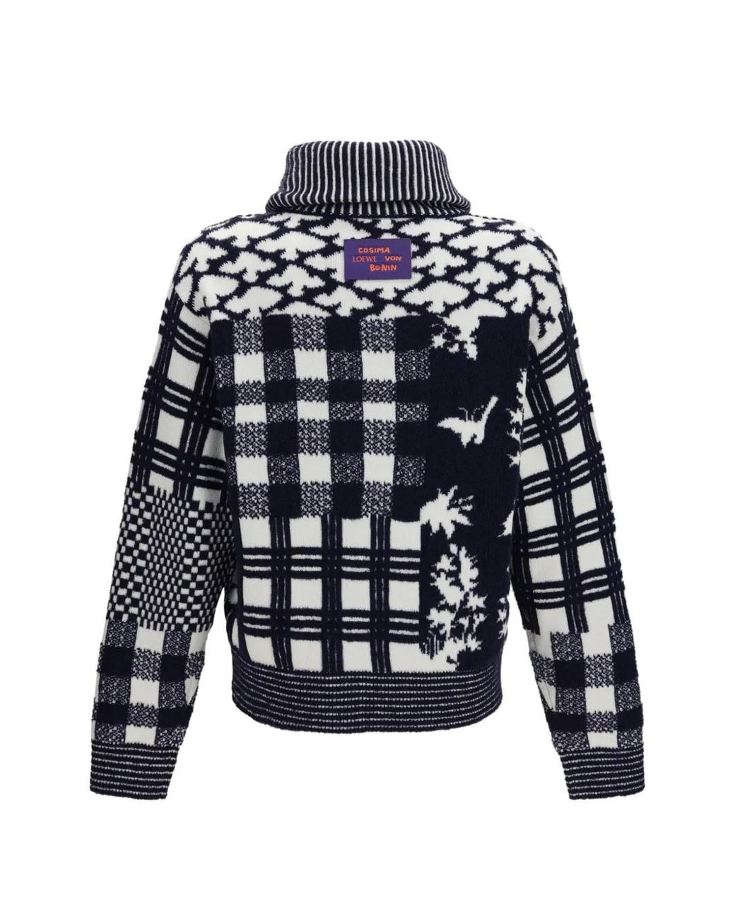 Loewe Blue X Cosima Von Bonin Zip-Up Sweater for men