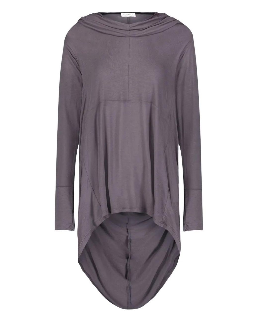 MARCELLA Purple Oslo Hooded Tunic