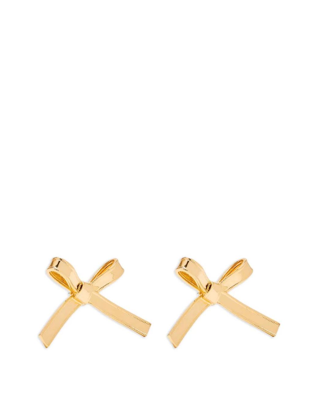 Marc Jacobs Metallic Bow Detail Bijoux