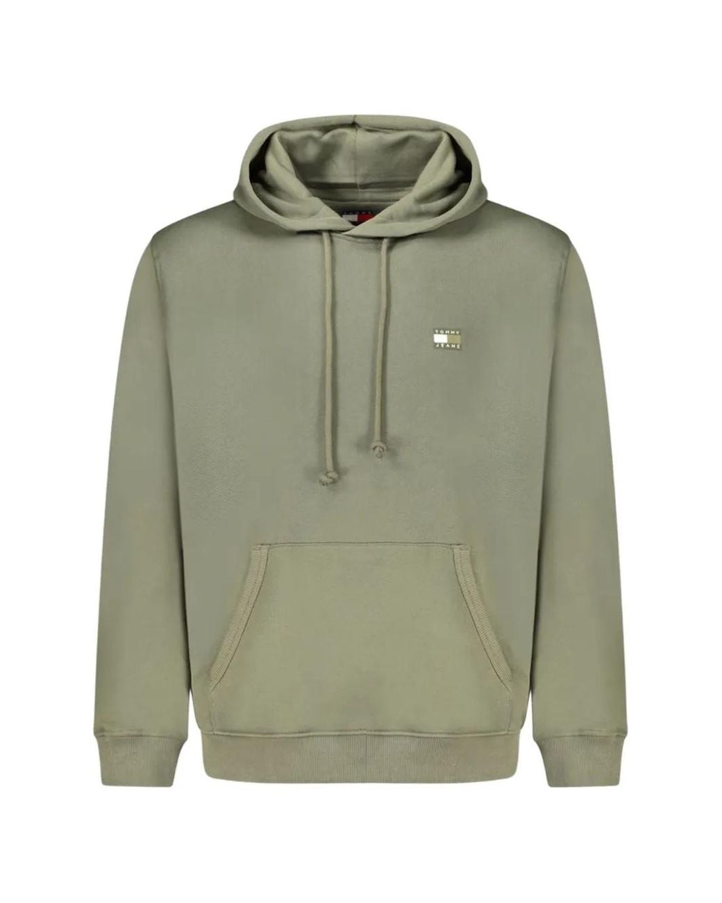 Tommy Hilfiger Green Tonal Tommy Badge Hoodie for men
