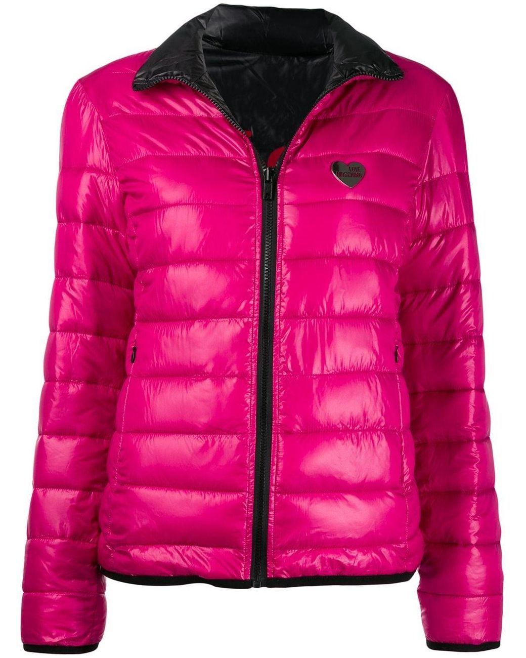 love moschino puffer jacket women's