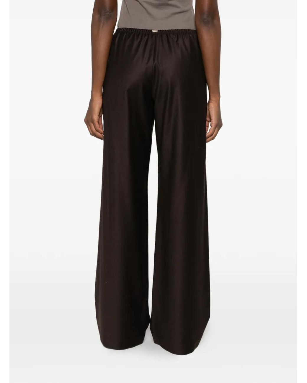 Herno Elastische Broek in het Black