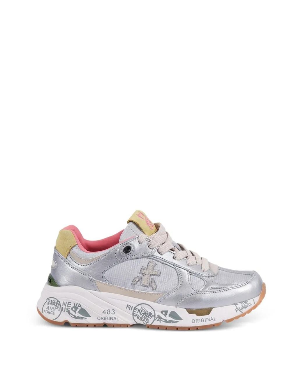 Premiata White Baskets Mased 8115