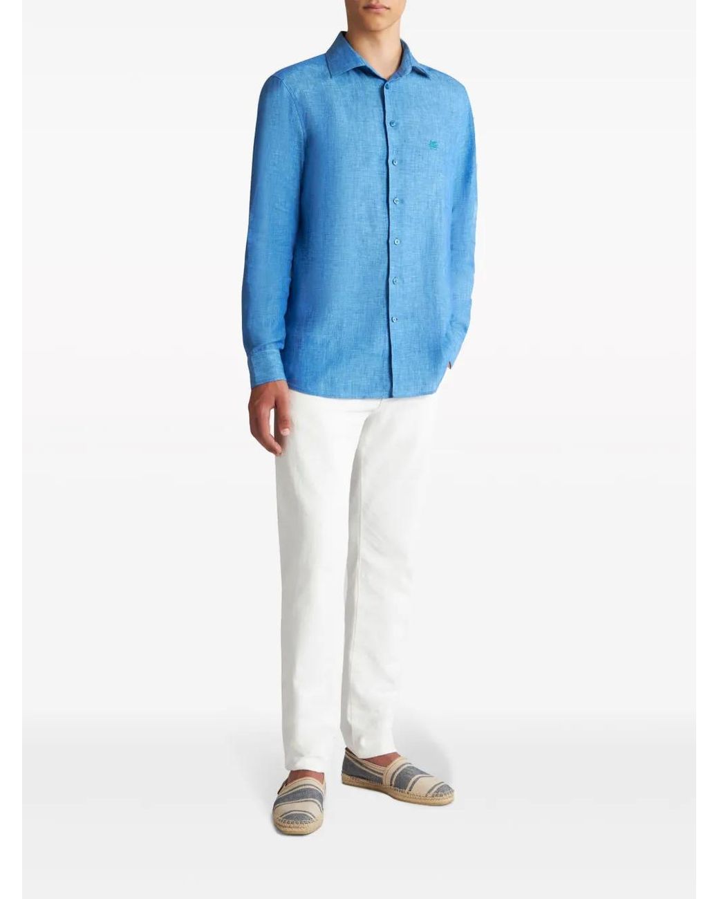 Etro White Jeans for men