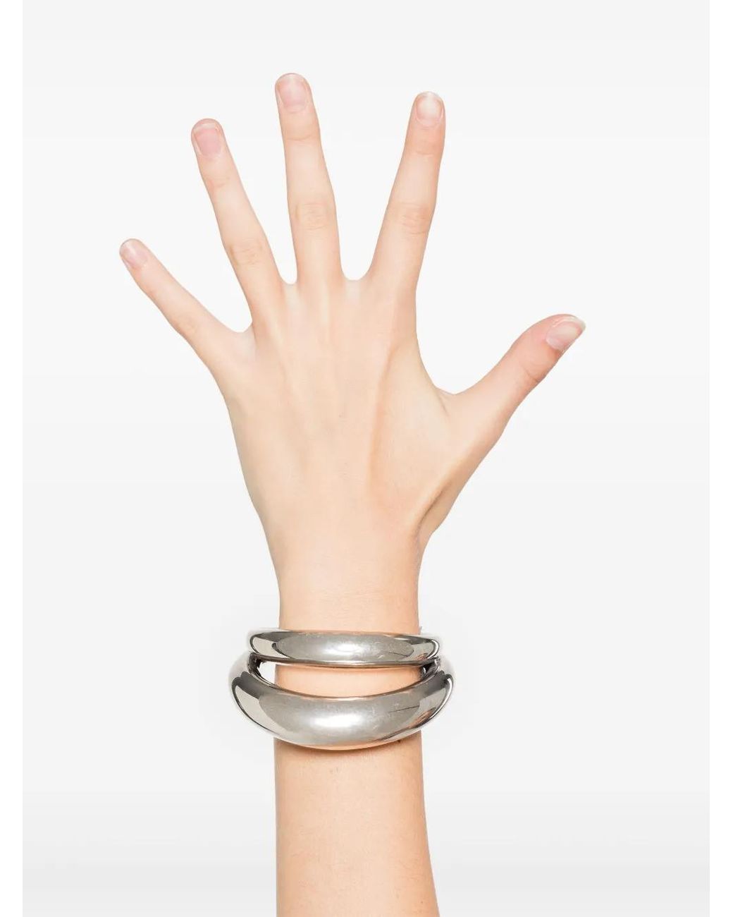 Panconesi White Blow-Up Cuff