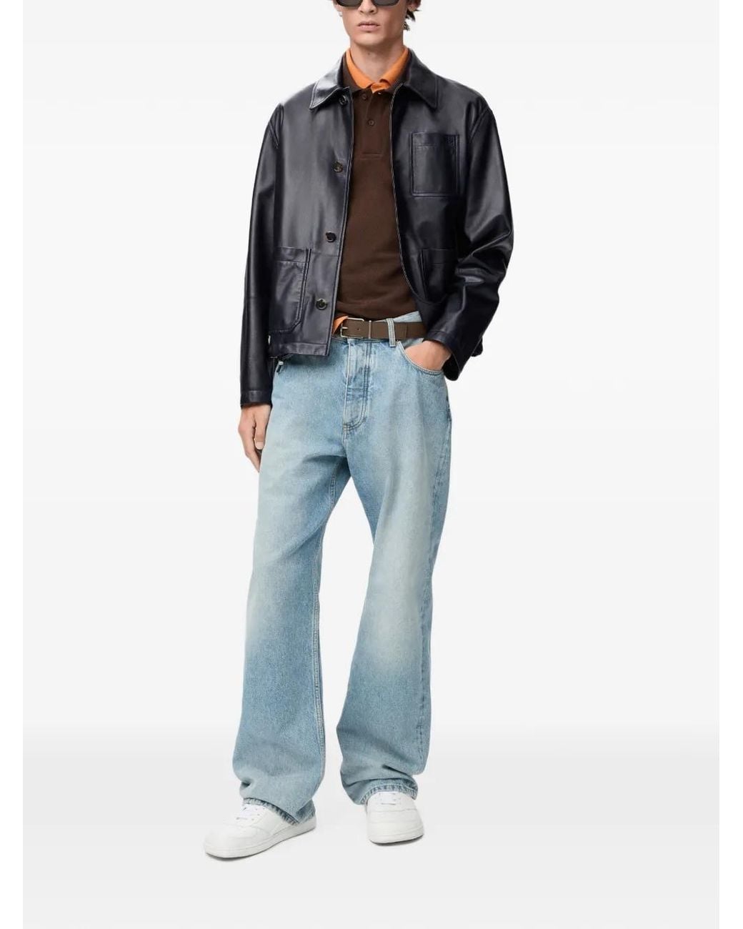Loewe Black Workwear Jacket for men