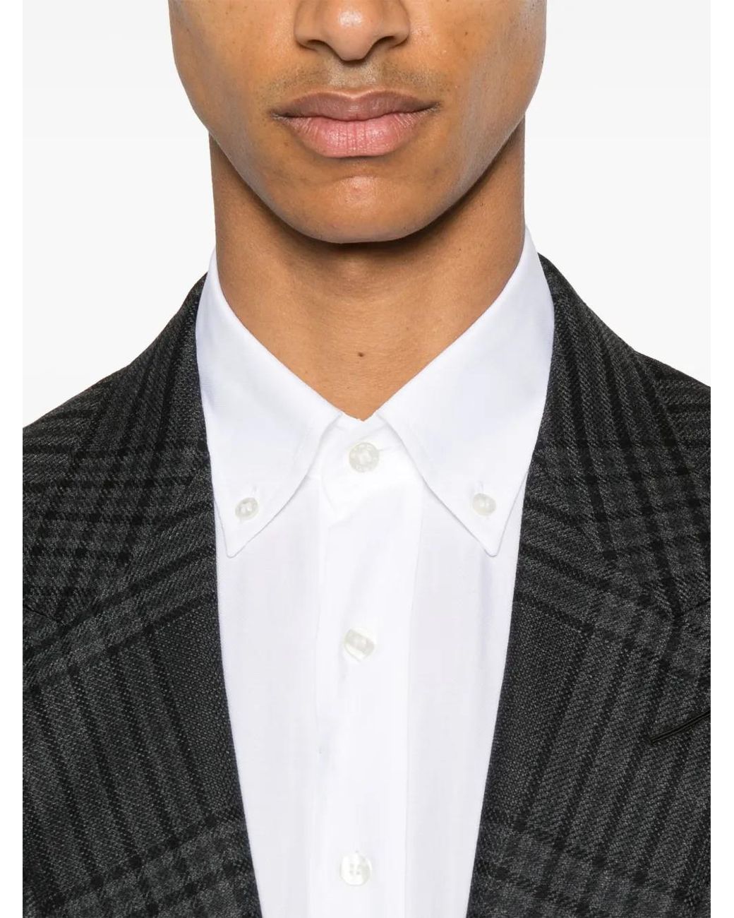Etro White Pegaso Embroidery Shirt for men
