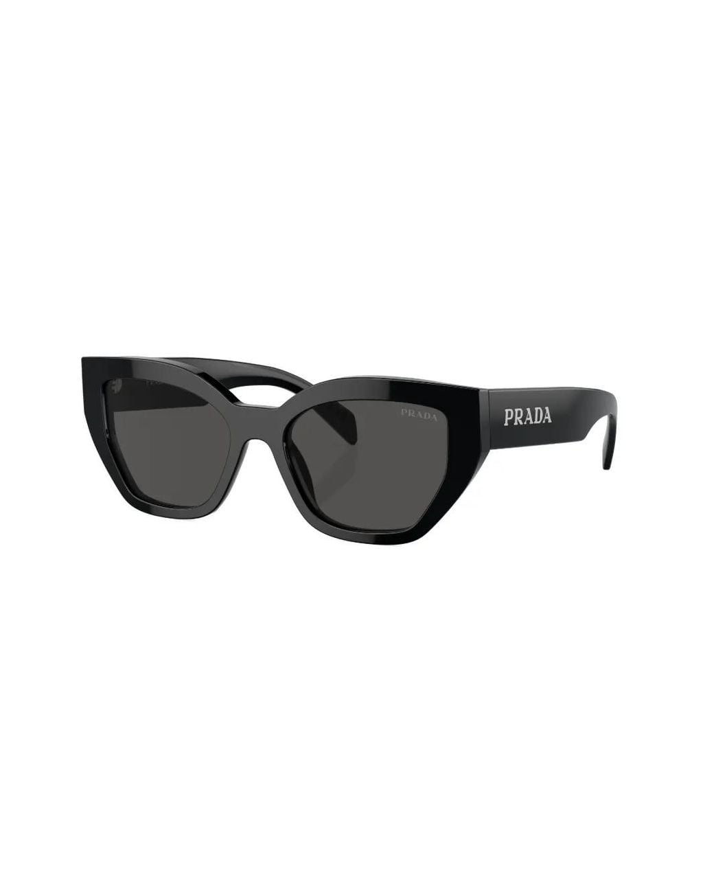 Prada Black Cat-Eye Frame Sunglasses