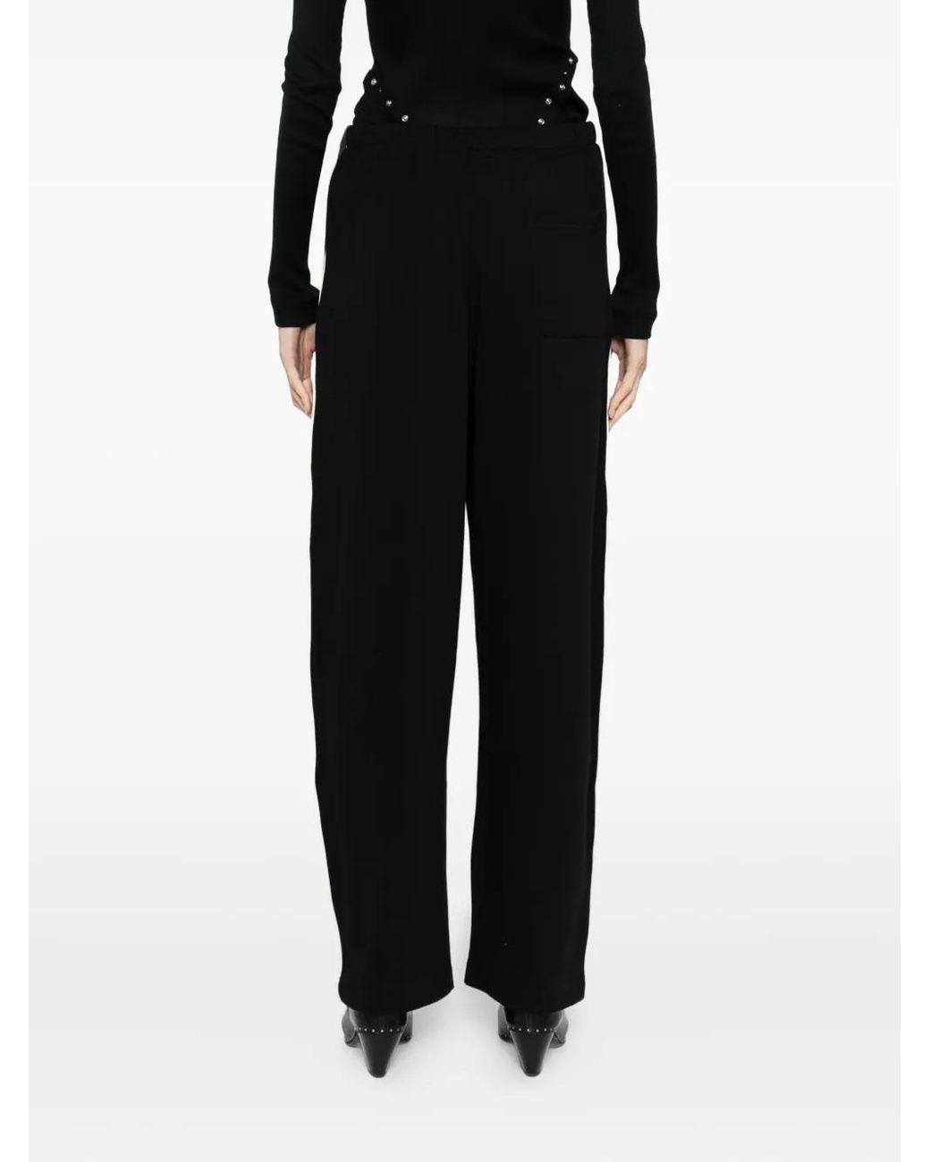 JNBY Black Loose-Fit Trousers