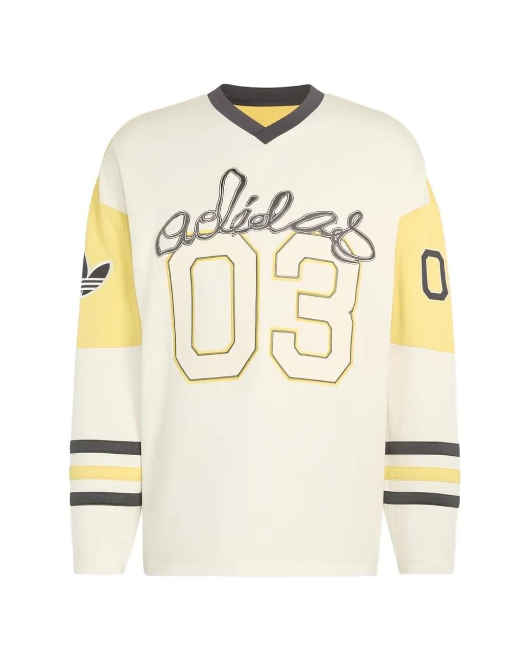 Adidas Blue Originals Hockey Long Sleeve Jersey for men