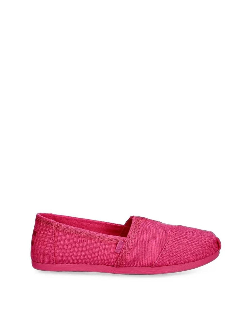 TOMS Pink Slip-On Espadrilles
