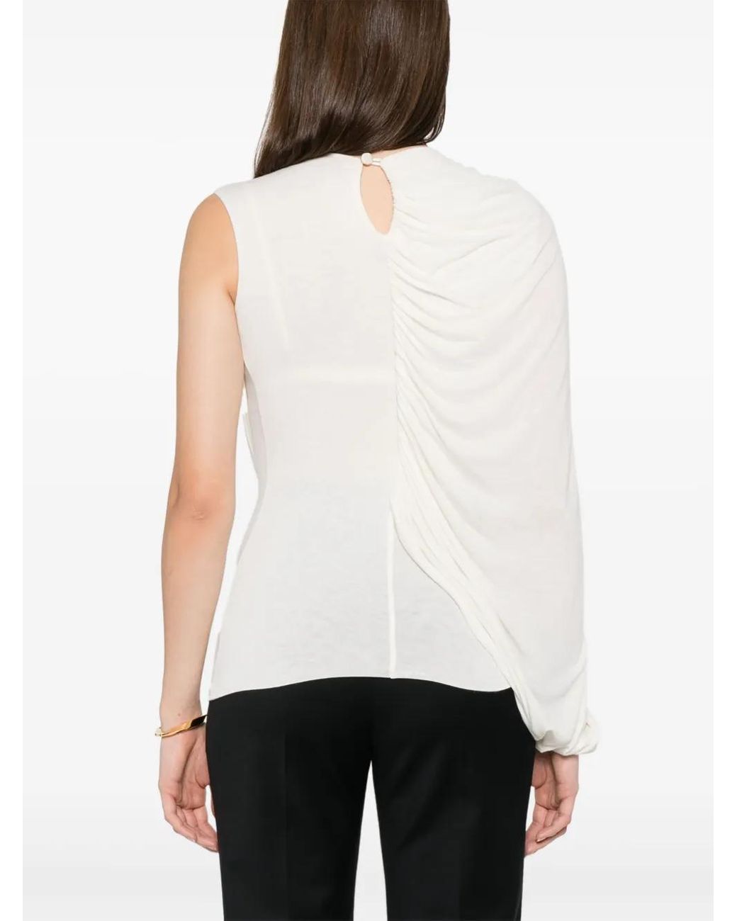 Blusa Lillies MANURI de color White