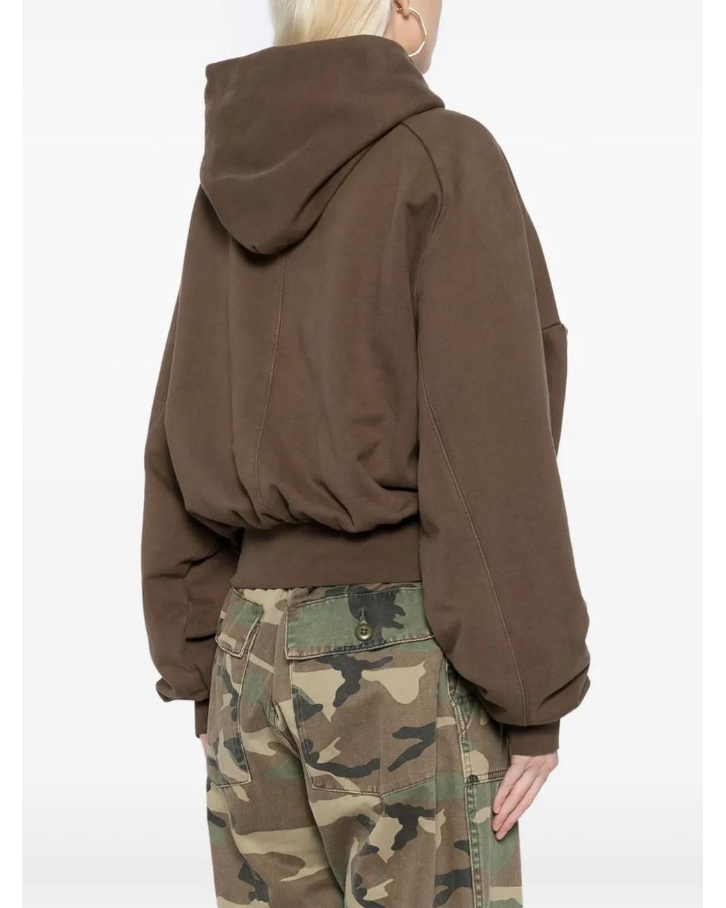 Entire studios Brown Double Double Hoodie